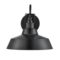 10'' Axell Powder Coated Black 1 Light Wall Sconce