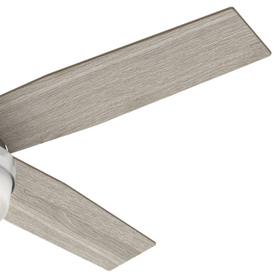 52 inch Dempsey Brushed Nickel LED Ceiling Fan With Handheld Remote