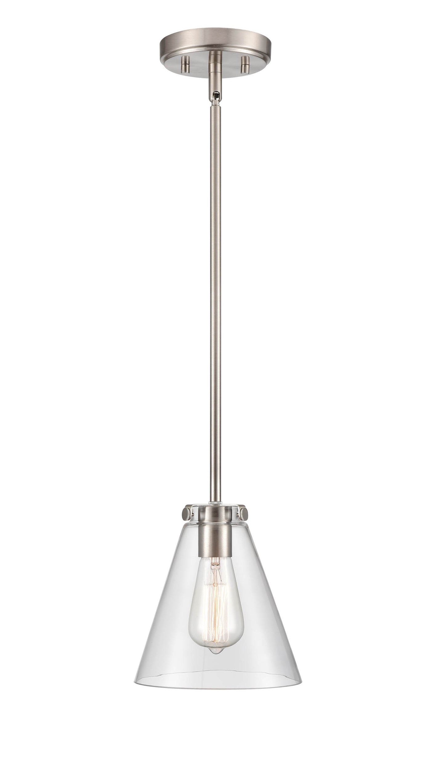 8'' Aliza Brushed Nickel 1 Light Pendant