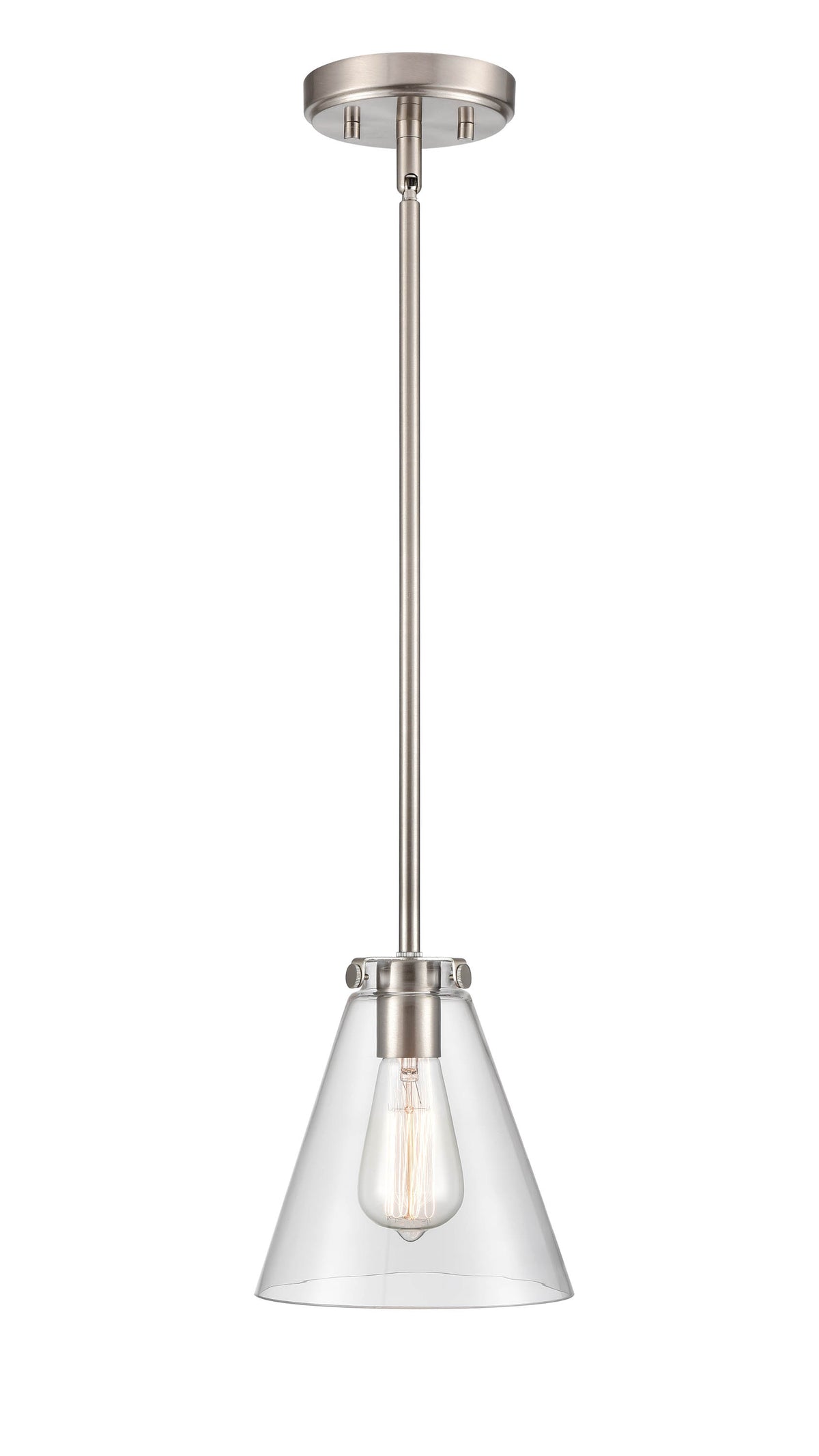 8'' Aliza Brushed Nickel 1 Light Pendant