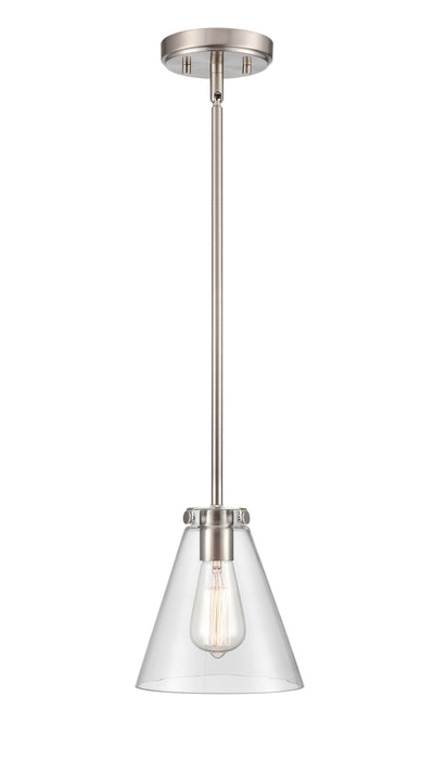 8'' Aliza Brushed Nickel 1 Light Pendant