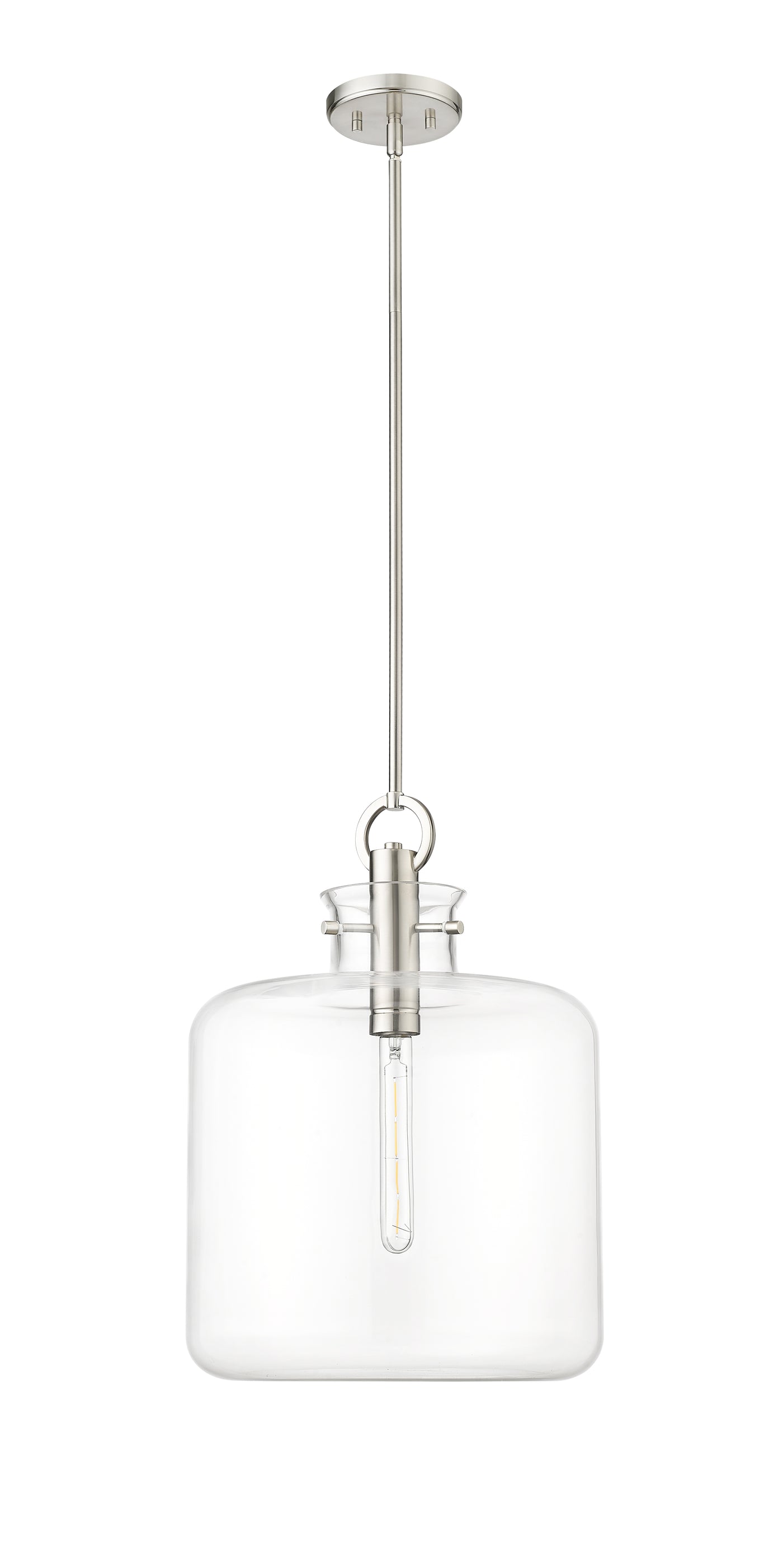 20.2'' Hayloft Brushed Nickel 1 Light Pendant