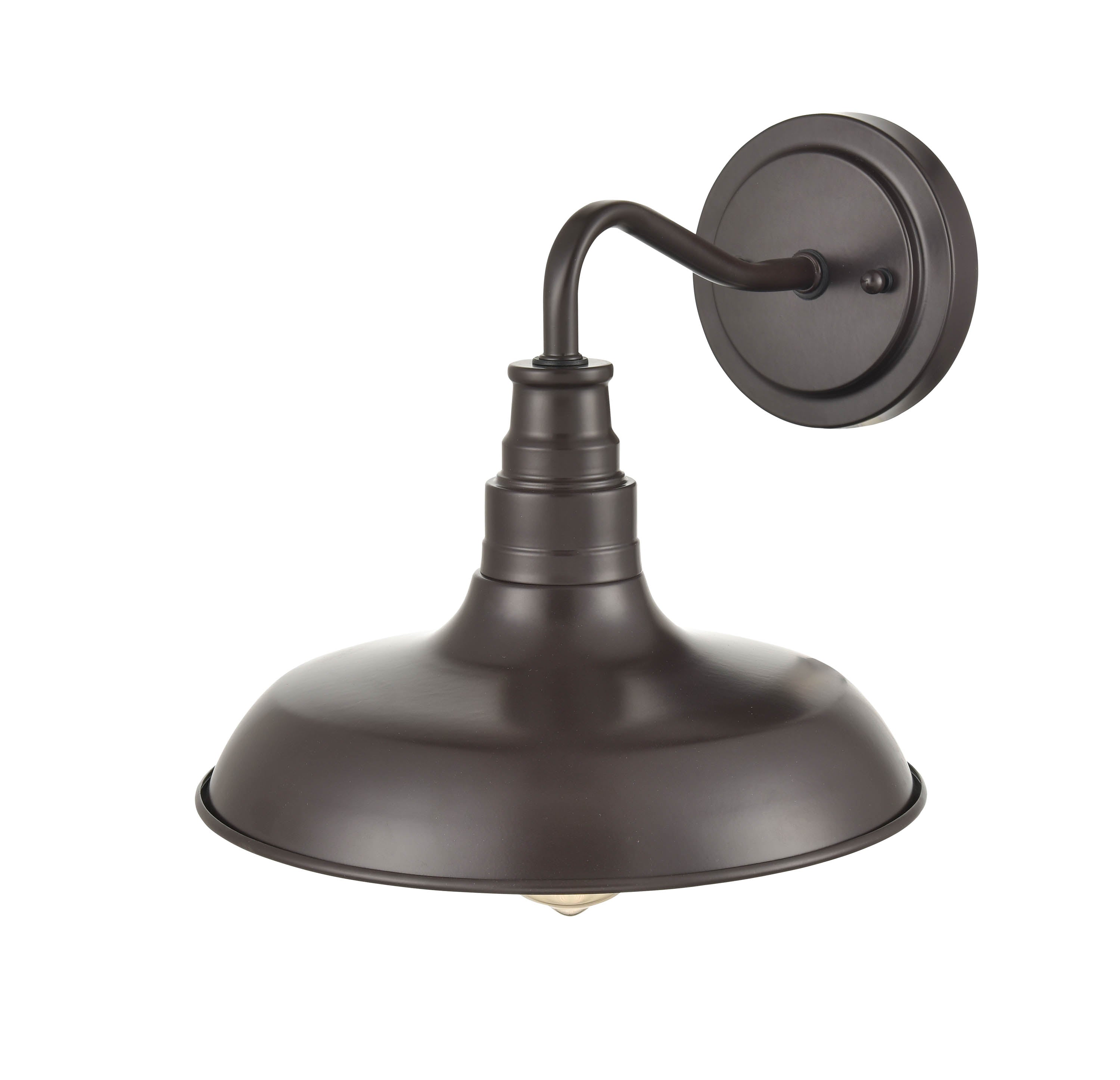 10.25-inch Milltown Powder Coated Bronze 1-Light Outdoor Wall Sconce