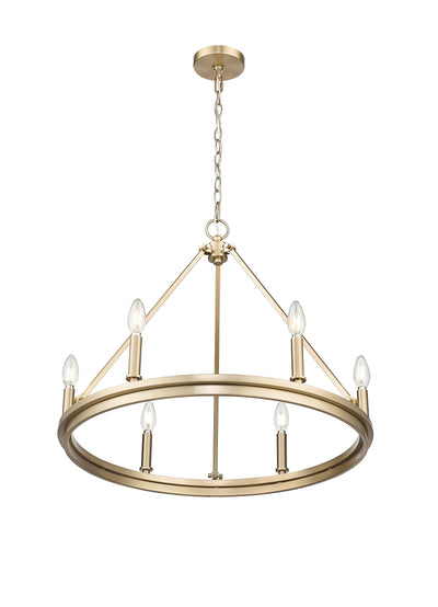 21'' Carruth Modern Gold 6 Light Chandelier