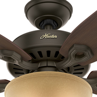 52 inch Builder New Bronze Ceiling Fan with LED Light Kit
