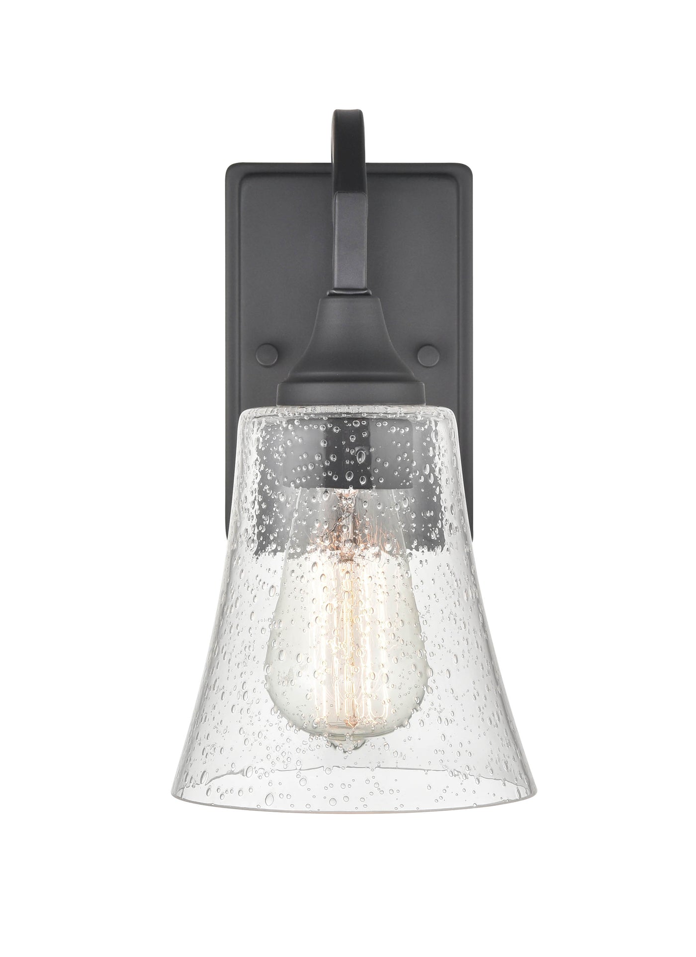 5.75'' Caily Matte Black 1 Light Wall Sconce