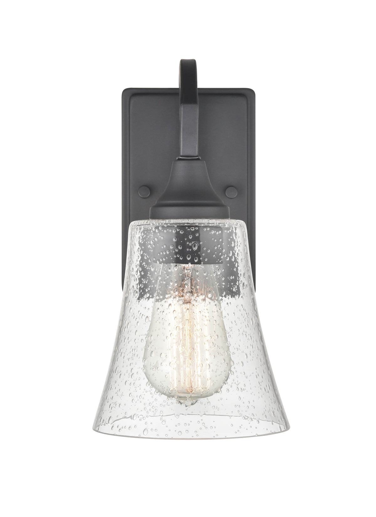 5.75'' Caily Matte Black 1 Light Wall Sconce