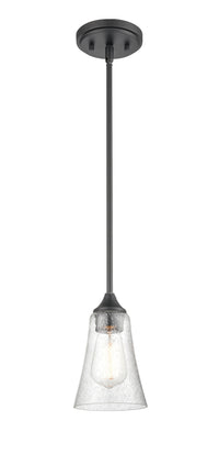 6.75'' Natalie Matte Black 1 Light Pendant