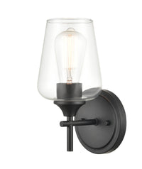 5'' Ashford Matte Black 1 Light Wall Sconce