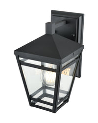 6'' Seager Textured Black 1 Light Wall Sconce