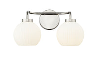 15'' Oprah Polished Nickel 2 Light Bath Vanity