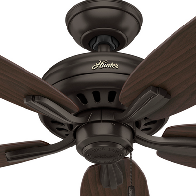 52 inch Newsome Premier Bronze Ceiling Fan and Pull Chain