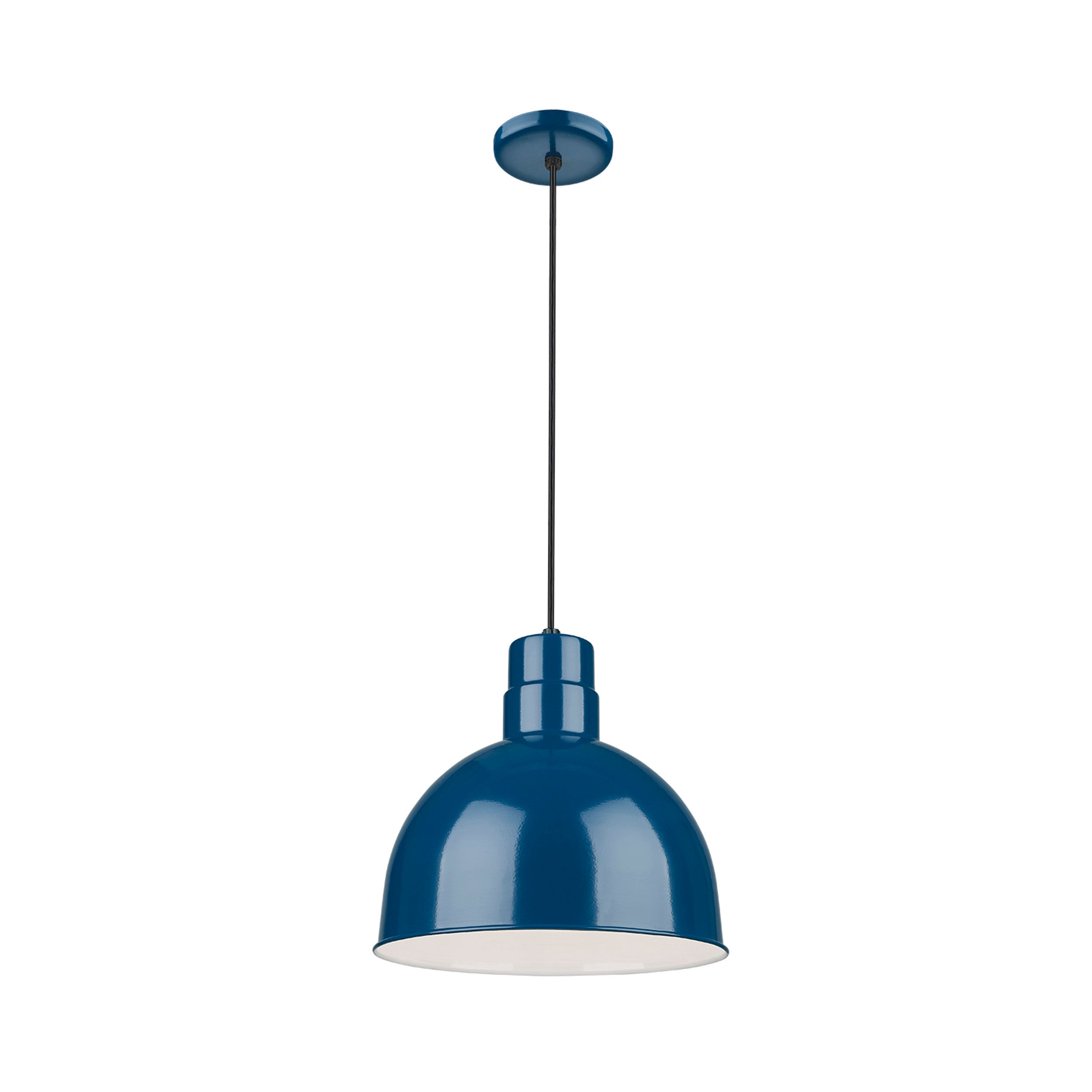 11.5'' R Series Navy Blue 1 Light Pendant