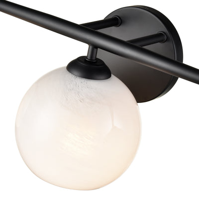 24'' Kimorra Matte Black 3 Light Bath Vanity