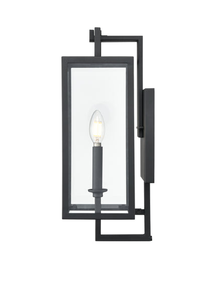 6'' Lamont Textured Black 1 Light Wall Sconce