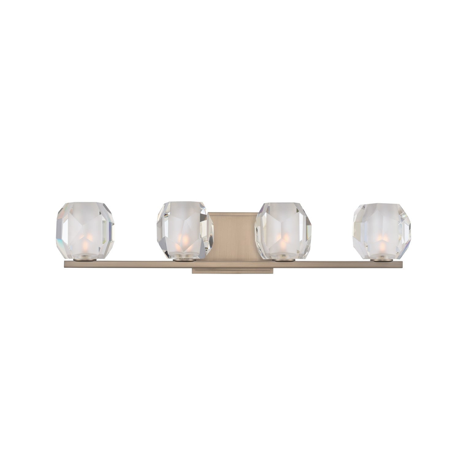25'' Regent 4 Light Satin Nickel Vanity Light