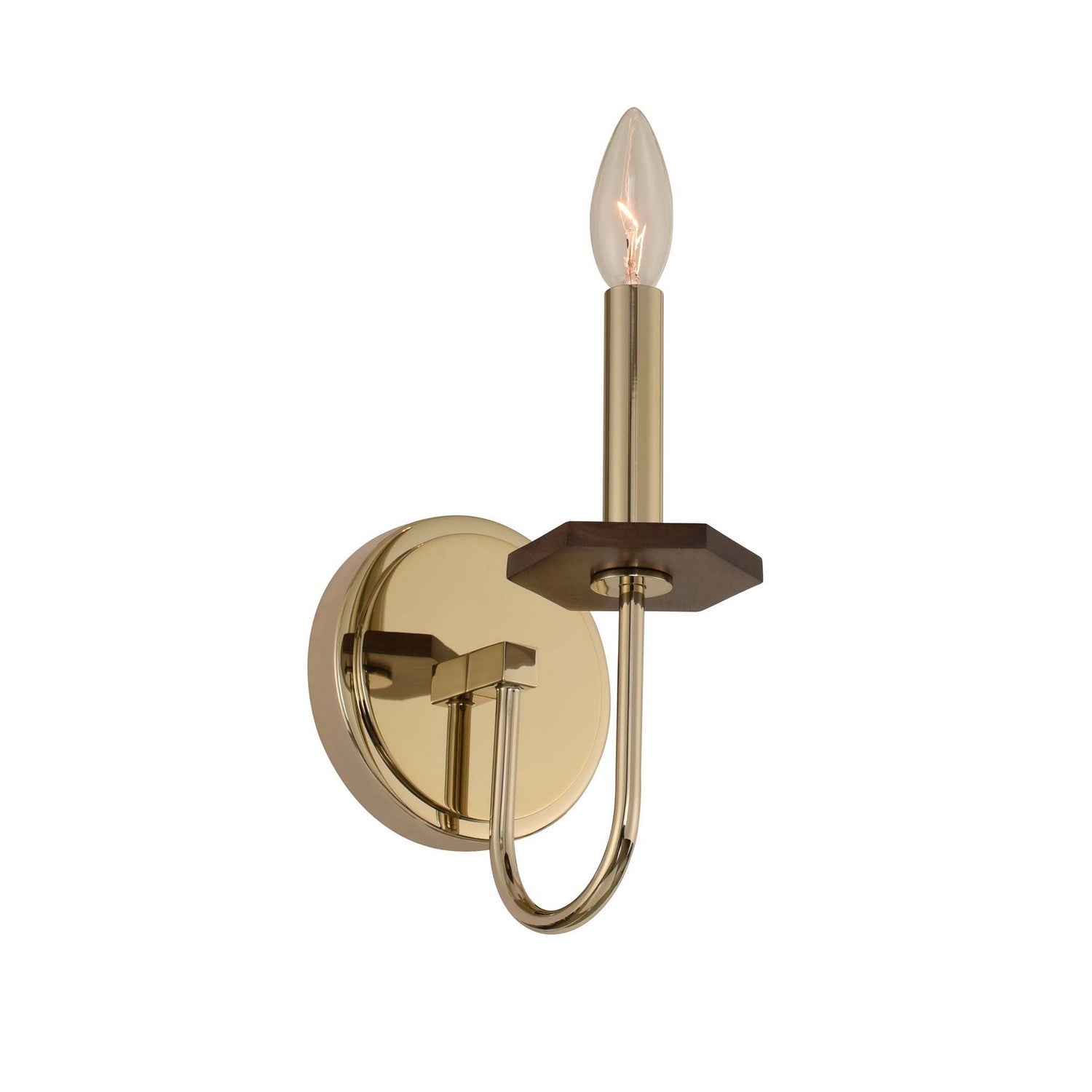 5'' Lassen 1 Light Champagne Gold Wall Sconce