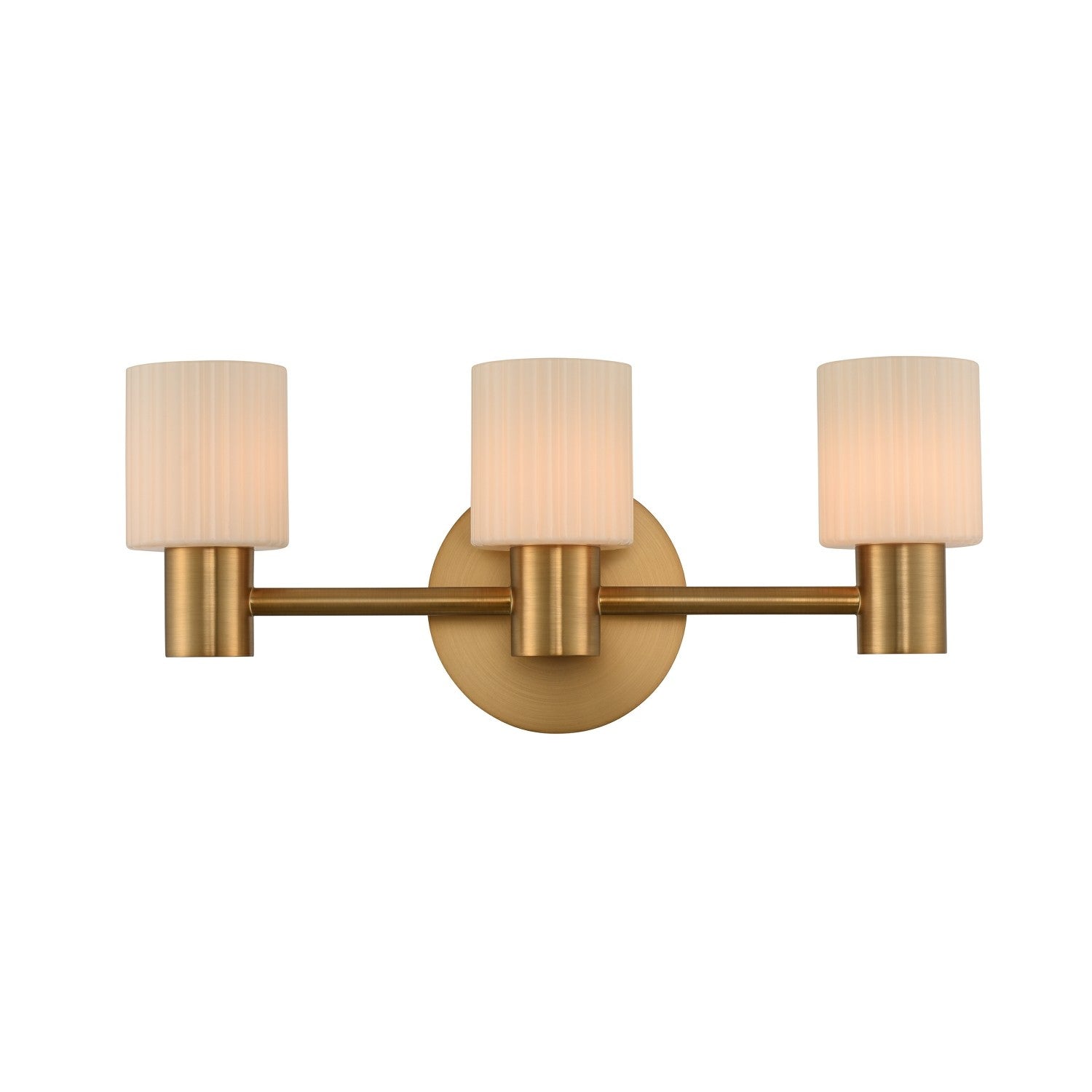 19'' Harlowe 3 Light Winter Brass Vanity Light
