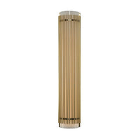 26'' Edgewater 1 Light Vintage Pearlized Brass Vanity Light