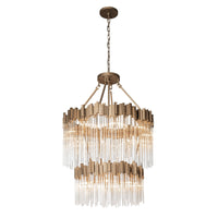 Matrix 14 Light 2-Tier Chandelier