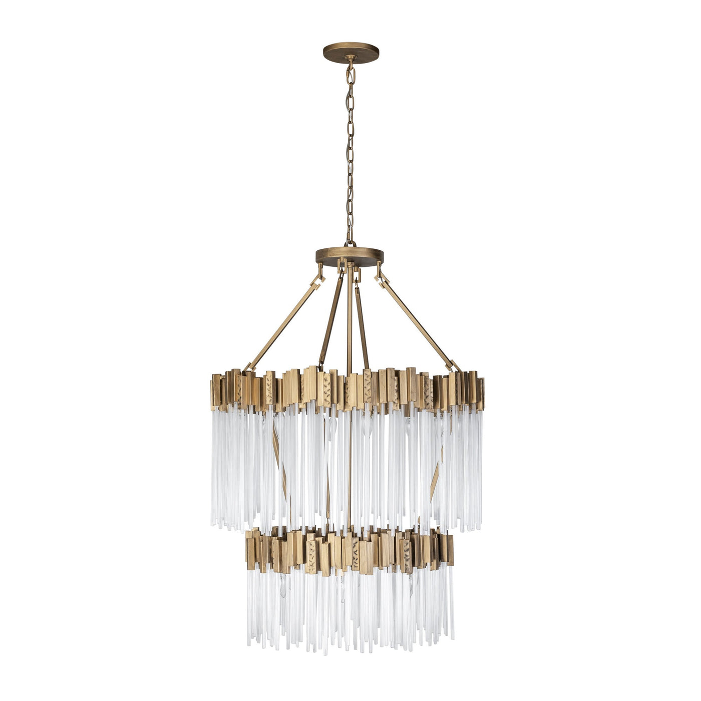 Matrix 14 Light 2-Tier Chandelier