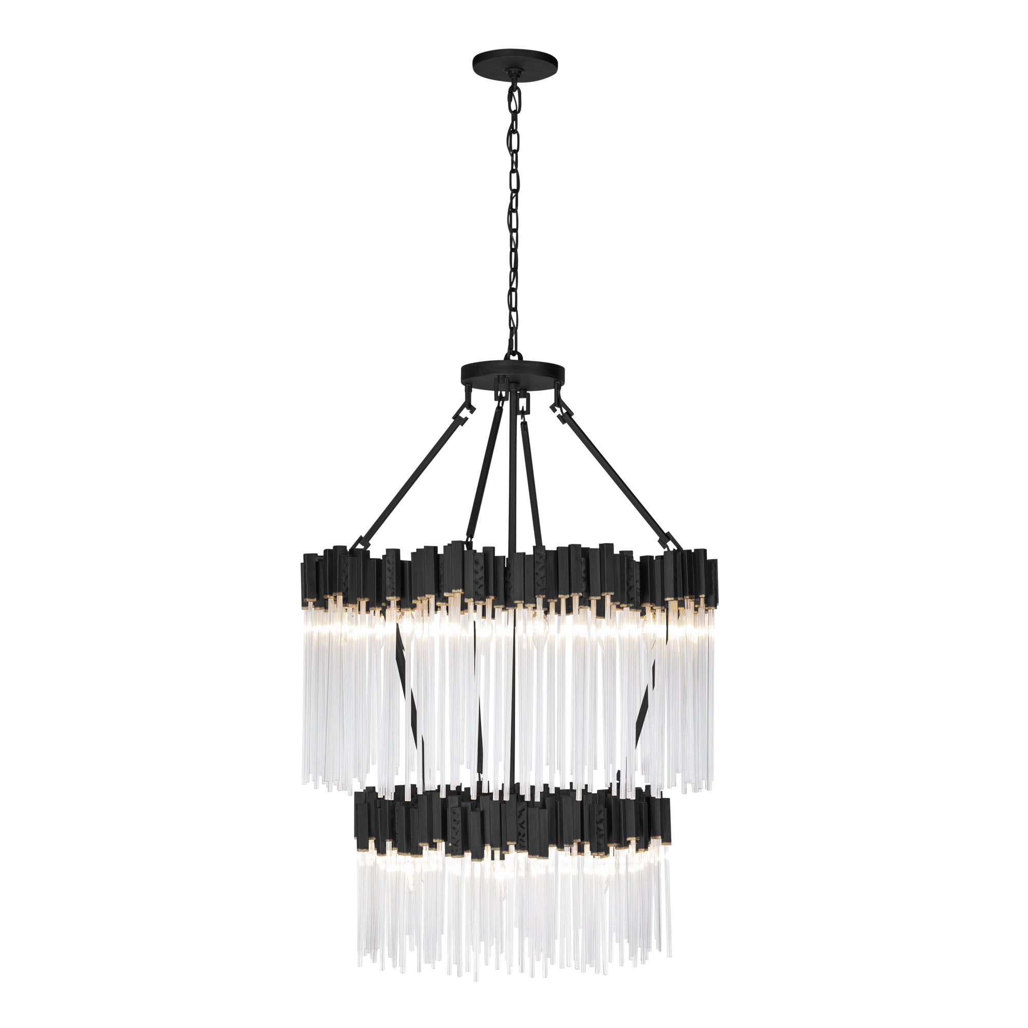 Matrix 14 Light 2-Tier Chandelier
