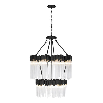 Matrix 14 Light 2-Tier Chandelier