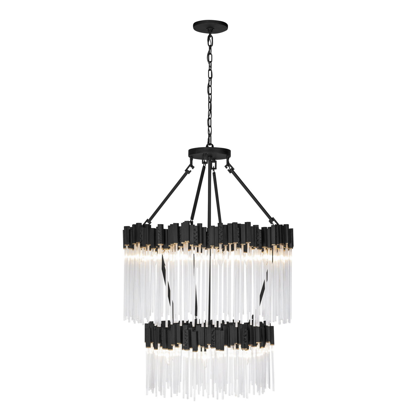 Matrix 14 Light 2-Tier Chandelier