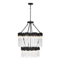 Matrix 14 Light 2-Tier Chandelier