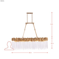 Matrix 10 Light Linear Pendant