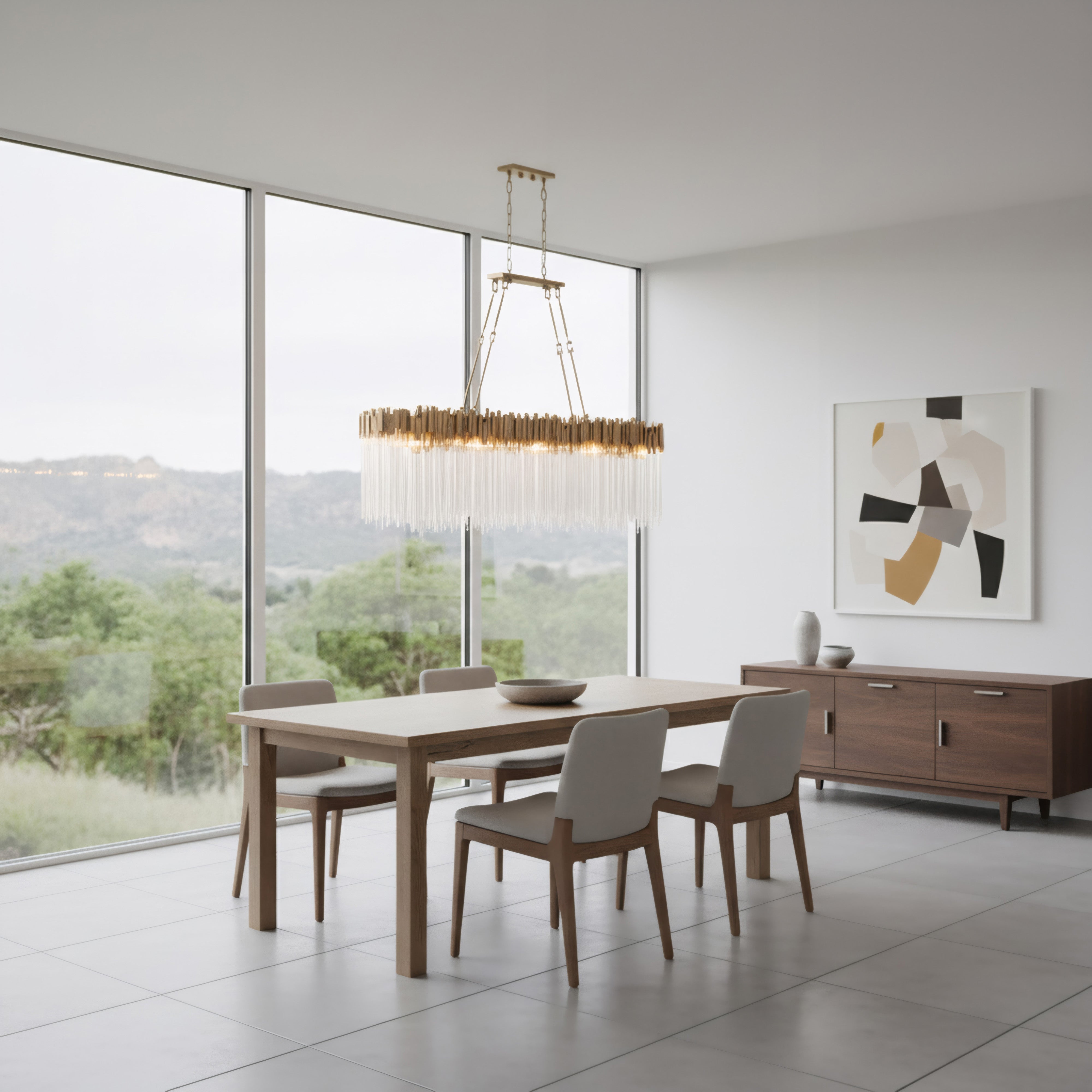 Matrix 10 Light Linear Pendant