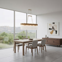 Matrix 10 Light Linear Pendant