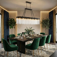 Matrix 10 Light Linear Pendant
