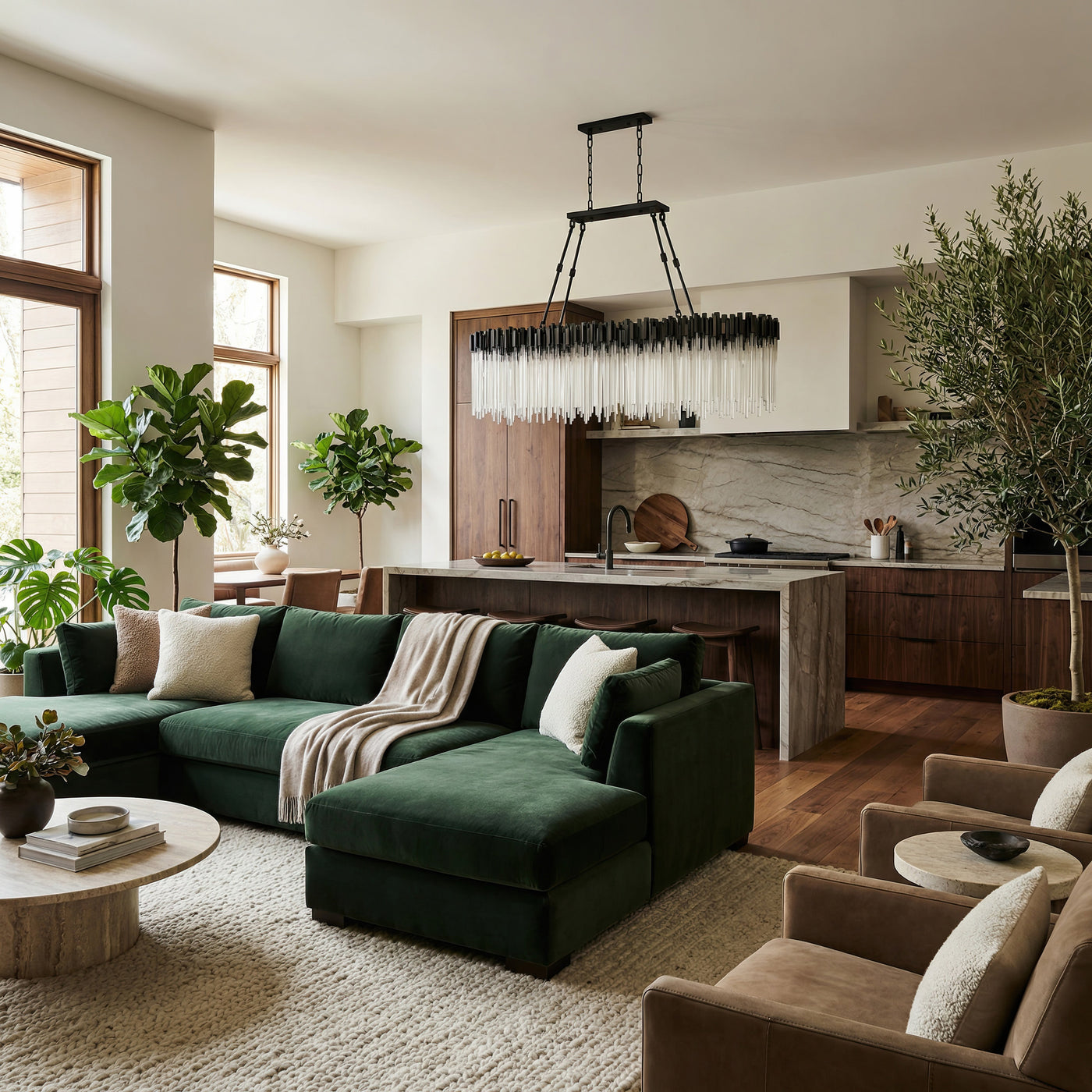 Matrix 10 Light Linear Pendant