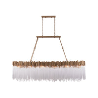 Matrix 12 Light Linear Pendant