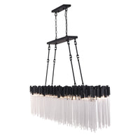 Matrix 12 Light Linear Pendant