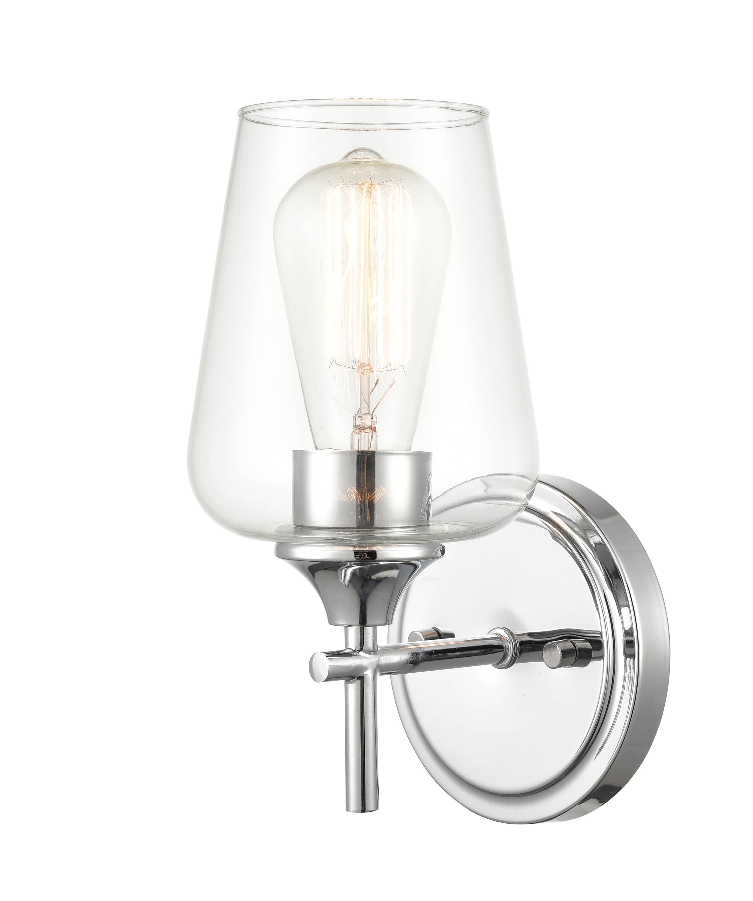 5'' Ashford Chrome 1 Light Wall Sconce