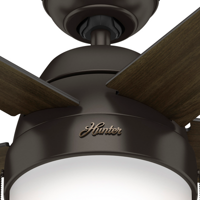 52 inch Anslee Premier Bronze Ceiling Fan with LED Light Kit and Pull Chain