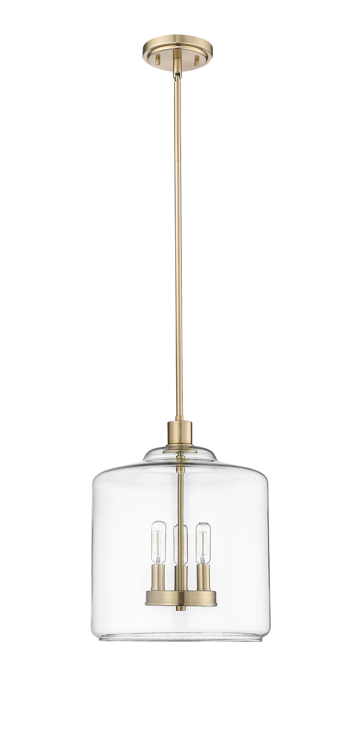 14.5'' Asheville Modern Gold 3 Light Pendant