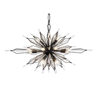 Orbital 16 Light Oval Linear Pendant