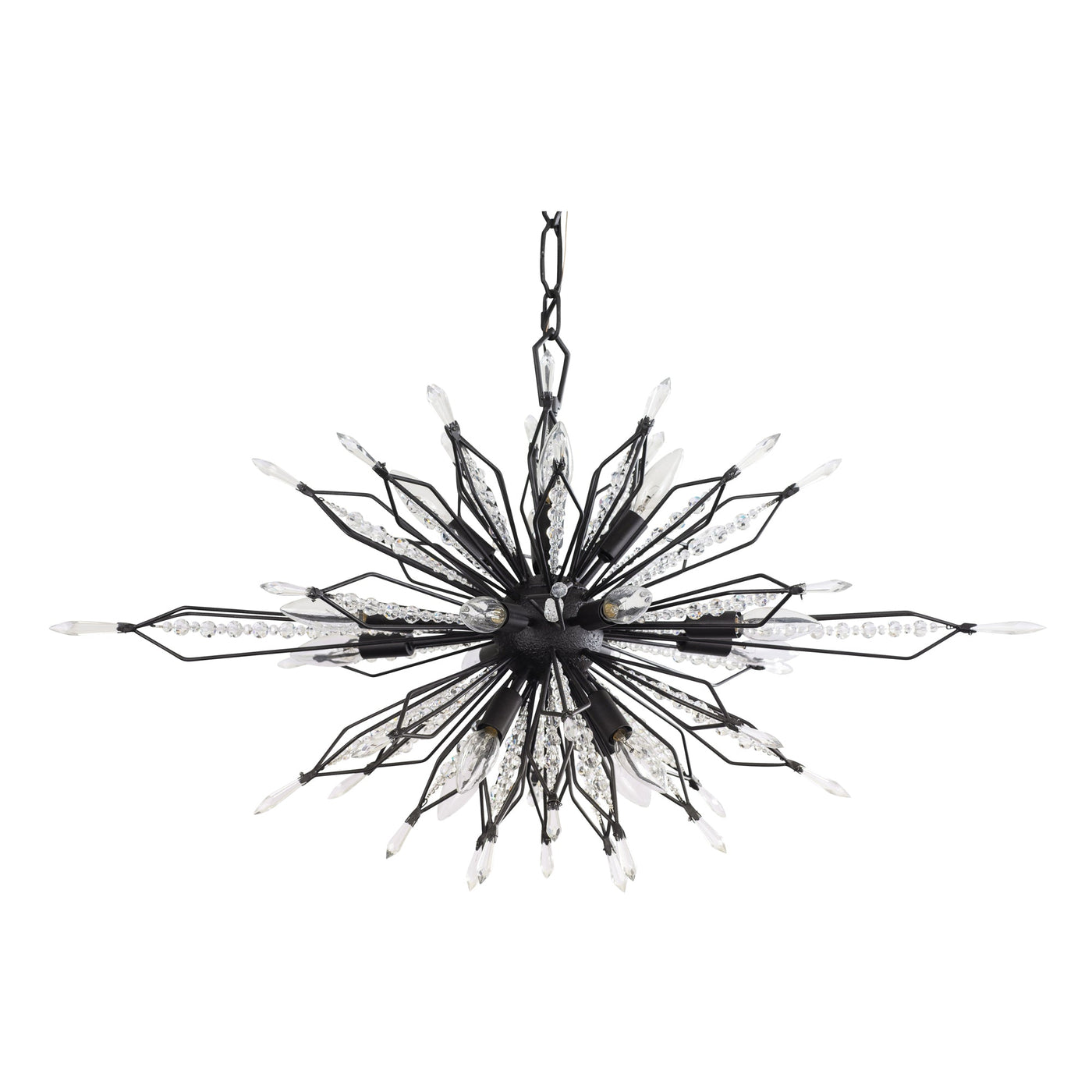 Orbital 16 Light Oval Linear Pendant