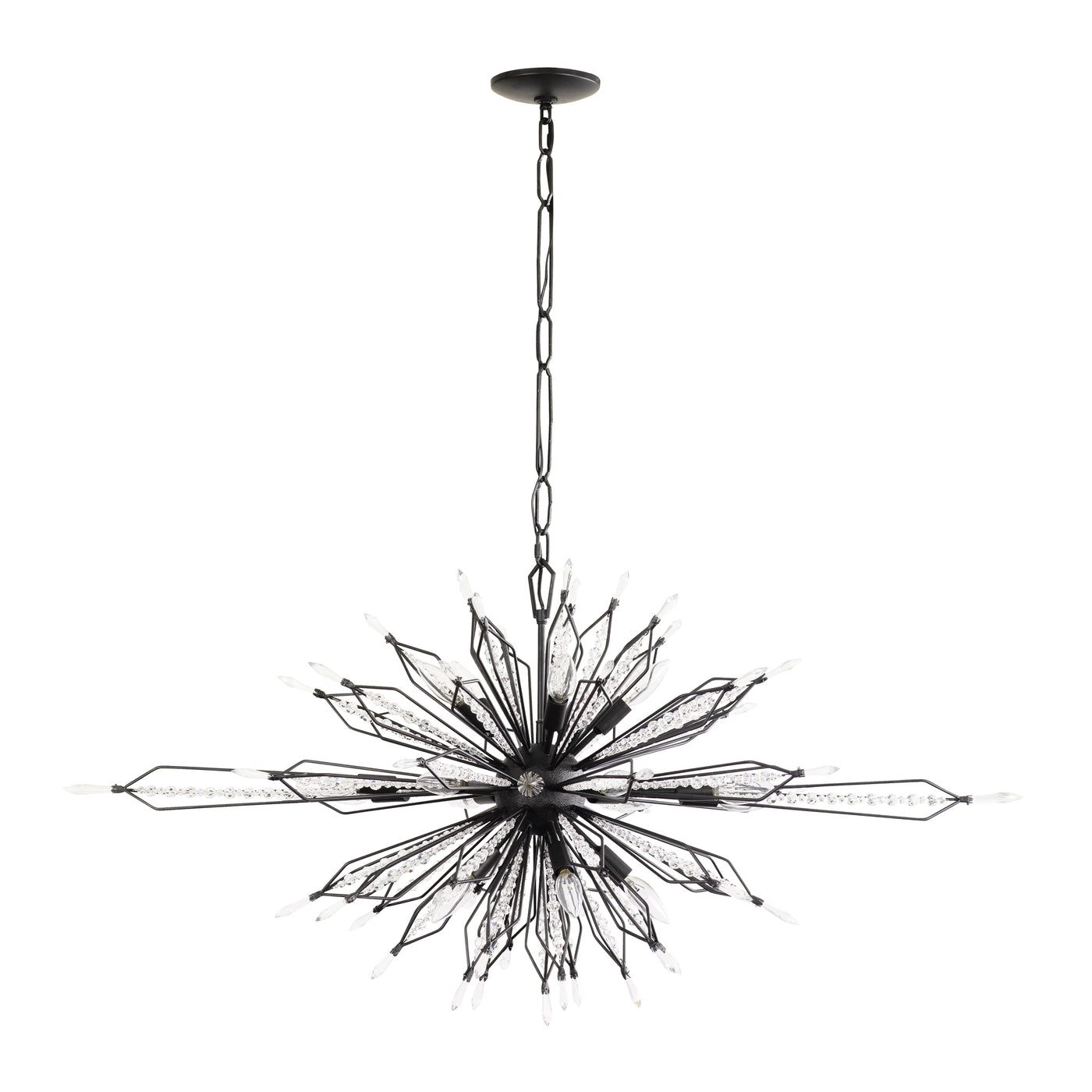 Orbital 16 Light Oval Linear Pendant