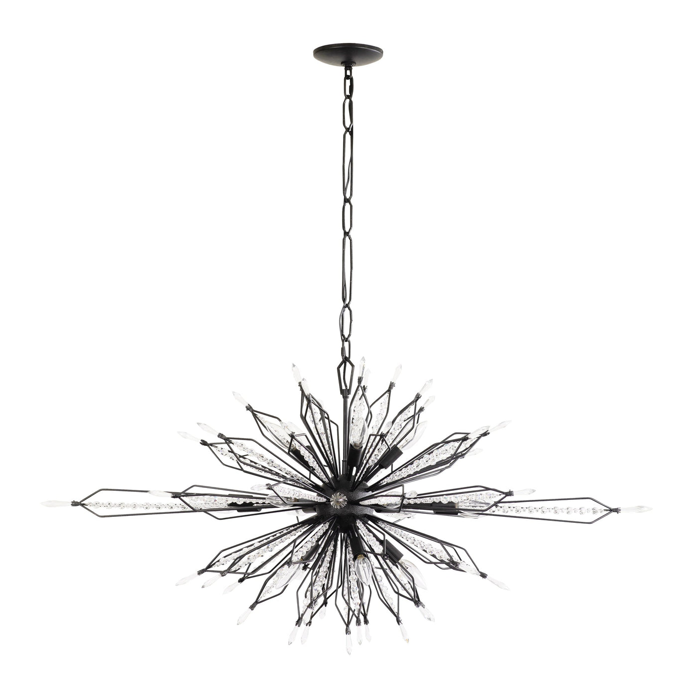 Orbital 16 Light Oval Linear Pendant