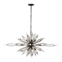 Orbital 16 Light Oval Linear Pendant