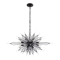 Orbital 16 Light Oval Linear Pendant