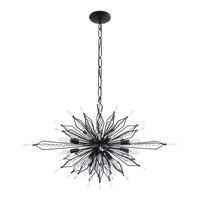 Orbital 16 Light Oval Linear Pendant