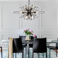 Orbital 16 Light Oval Linear Pendant