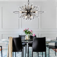 Orbital 16 Light Oval Linear Pendant