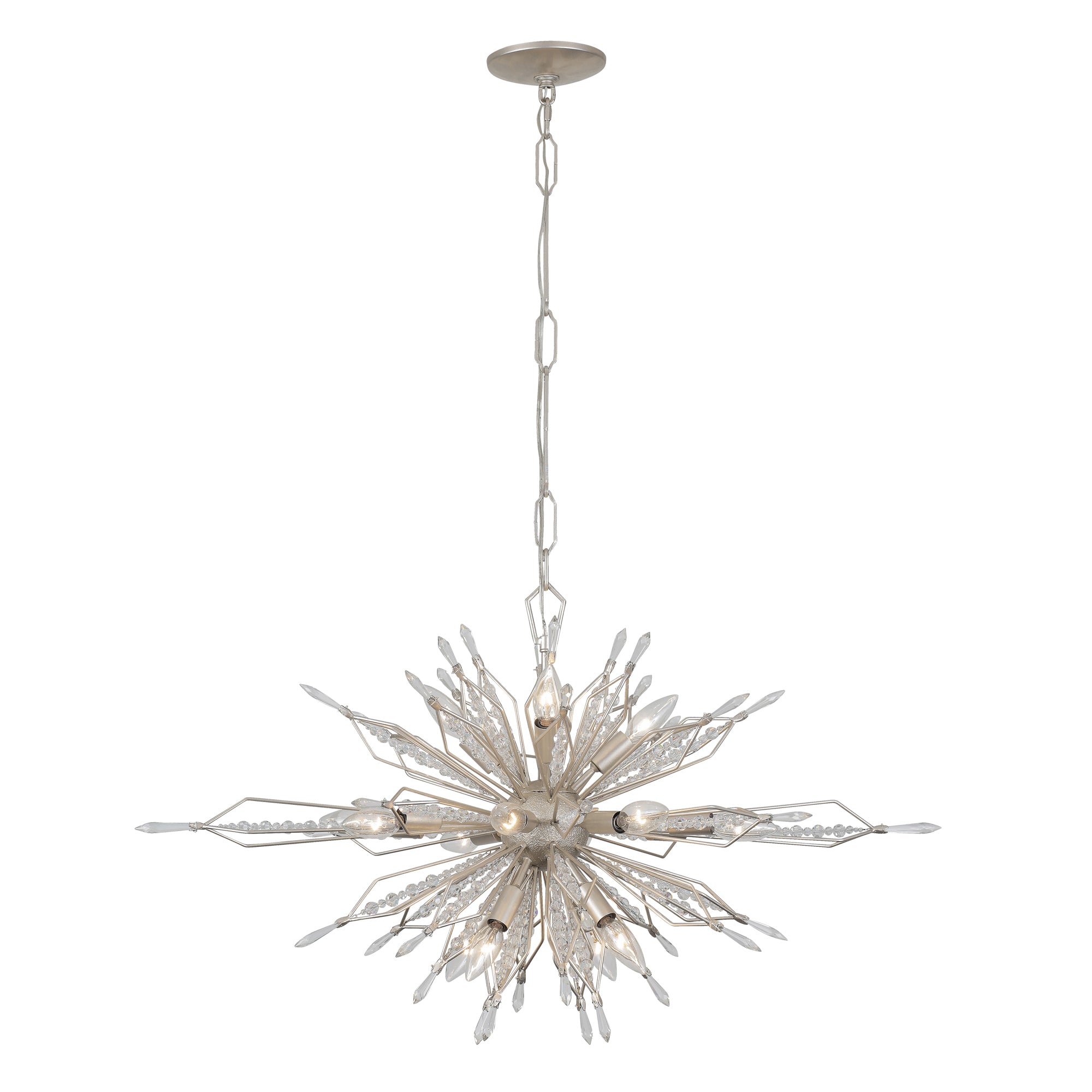 Orbital 16 Light Oval Linear Pendant