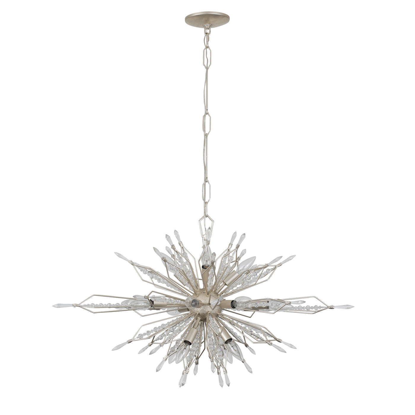 Orbital 16 Light Oval Linear Pendant